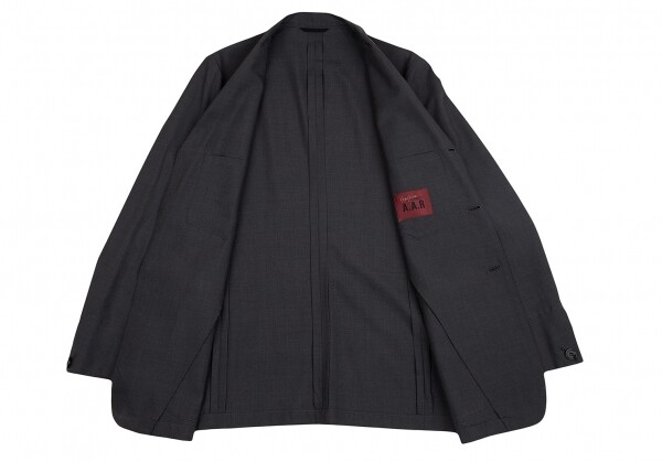 00s ヨウジヤマモト A.A.R DURBAN トレンチコート AK25 Yohji Yamamoto DURBAN A.A.R Wool Poly Jacket Size XL(K