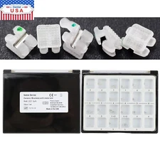 3M Clarity Type Dental Orthodontic Roth Metal Slot Ceramic Bracket Roth 022 3W/H