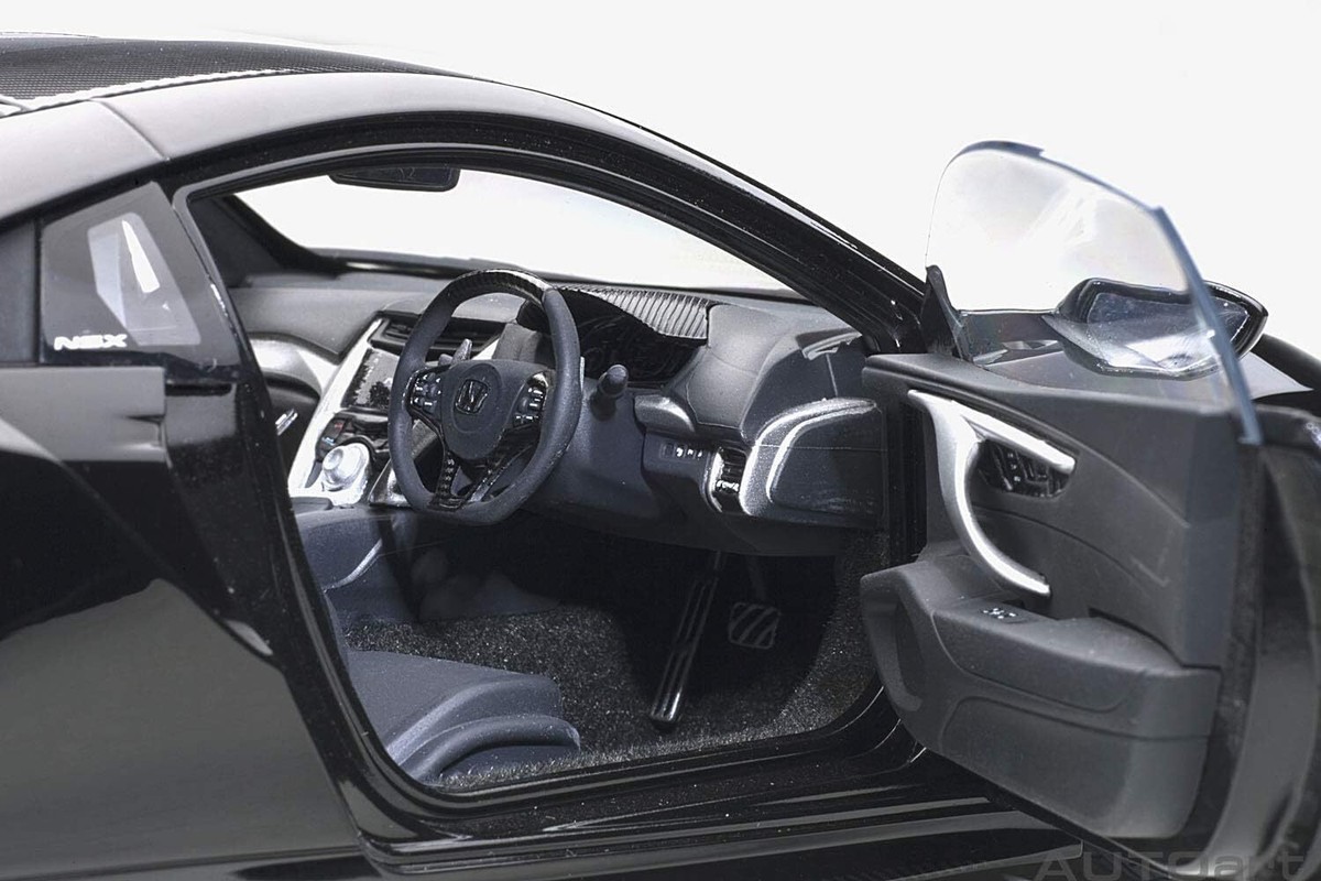 オートアート1/18 HONDA NSX（NC1） AUTOart Honda NSX (NC1) 1/18 Diecast Car - Black (73232) for