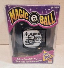 NEW SEALED Mattel Magic 8 Ball Fortune Teller Lucky Questions Answers Toy Game