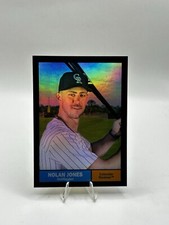 Nolan Jones 2024 Topps Archives Black FOILBOARD PARALLEL  #62 Rockies