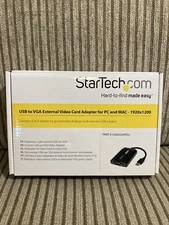 StarTech.com USB to VGA External Video Card Multi Monitor Adapter 1920x1200 