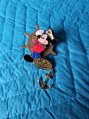 DCL - Artist Choice - June 2006 - Captain Mickey Mouse LE 750 Disney Pin 47578