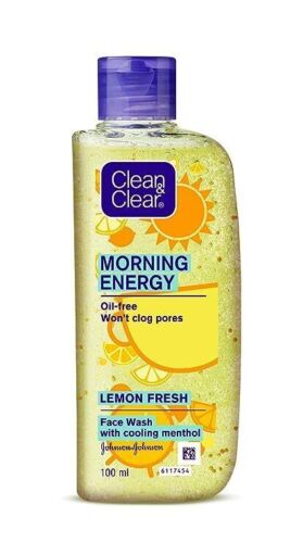 100ml clean & clear morning energy lemon face wash - Picture 1 of 6
