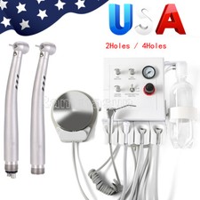 Dental LED E-generator High Speed Handpiece Steel /Portable Dental Turbine Unit