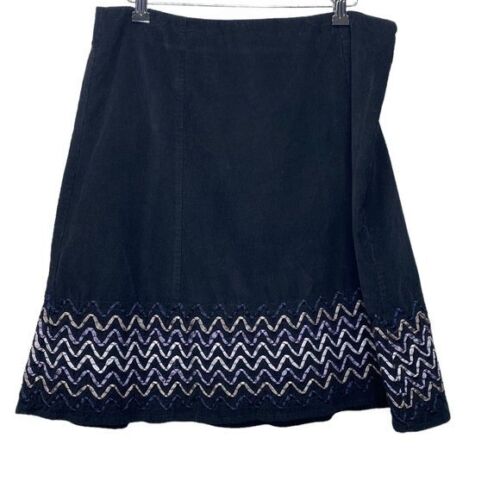 Boden Skirt Flippy Cord A Line Corduroy Skirt with