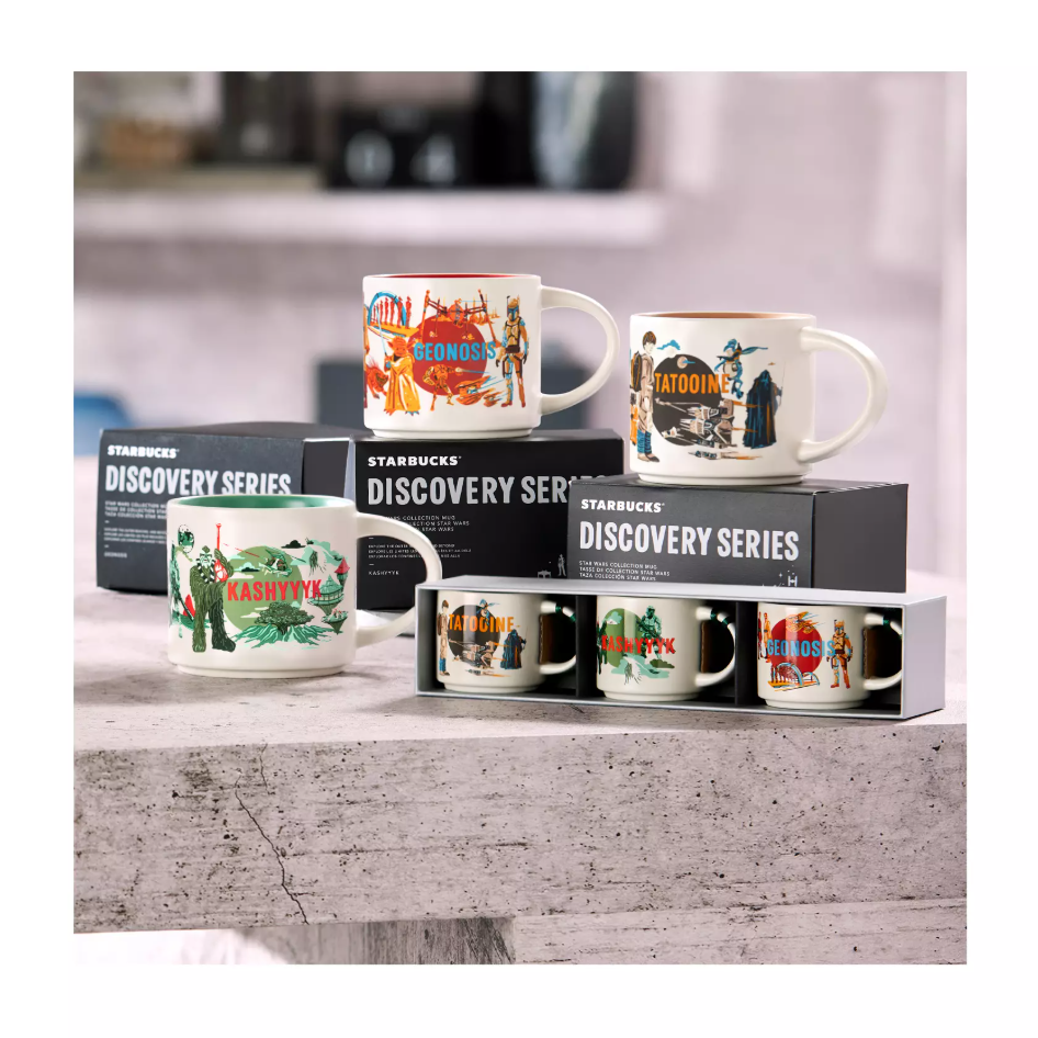 レア STARBUCKS STAR WARS DISCOVERY SERIES 2025 Disney Parks Star Wars May 4th Starbucks Discovery Series