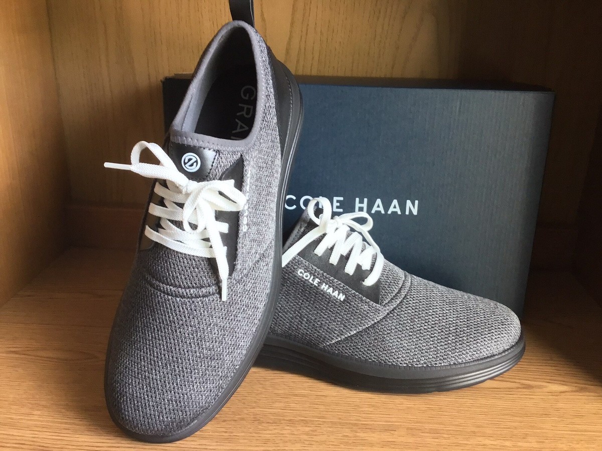 Cole Haan Grand Sport Journey Knit Shoe Men Black Size 13 EU 46