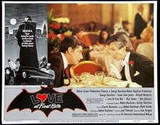 LOVE AT FIRST BITE Orig Movie Lobby Card Poster Vampire Horror Comedy Hamilton
