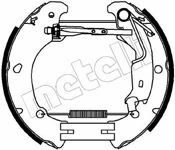 Jeu de mâchoires de frein Fiat Punto 1.4 1.8 130 HGT 1.9 JTD