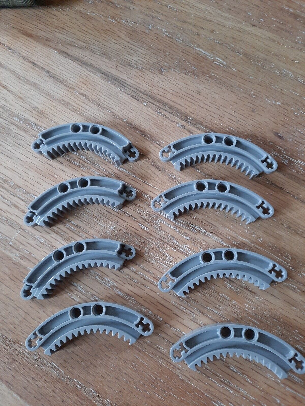 8 quarter circle gear rack 6x6 pieces from LEGO 75313 Star Wars UCS AT-AT