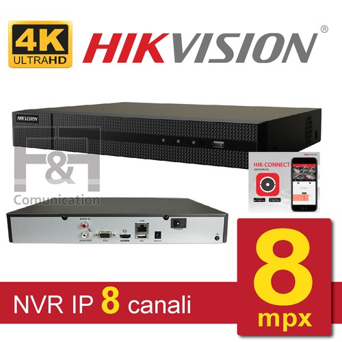 NVR IP 8 Canali Dahua 4K Ultra HD - Intelligenza Artificiale Wizsense, H.265, Fino A 12MP - Foto 11