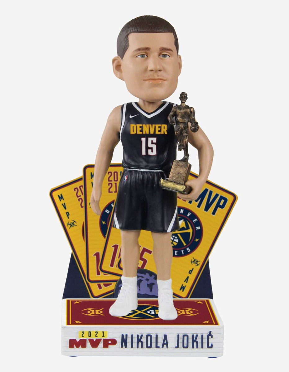 ニコラ・ヨキッチ　デンバー・ナゲッツ　ボブルヘッド NIKOLA JOKIC Denver Nuggets 2021 NBA League MVP Trophy