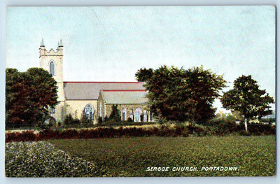 County Armagh Northern Ireland Postcard Sergoe Church Portadown c1910 Unposted