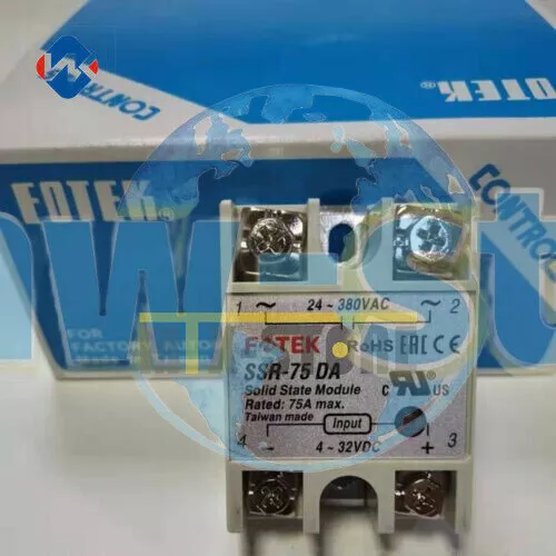 1QTY Brand New FOTEK SSR-75DA Solid State Relay