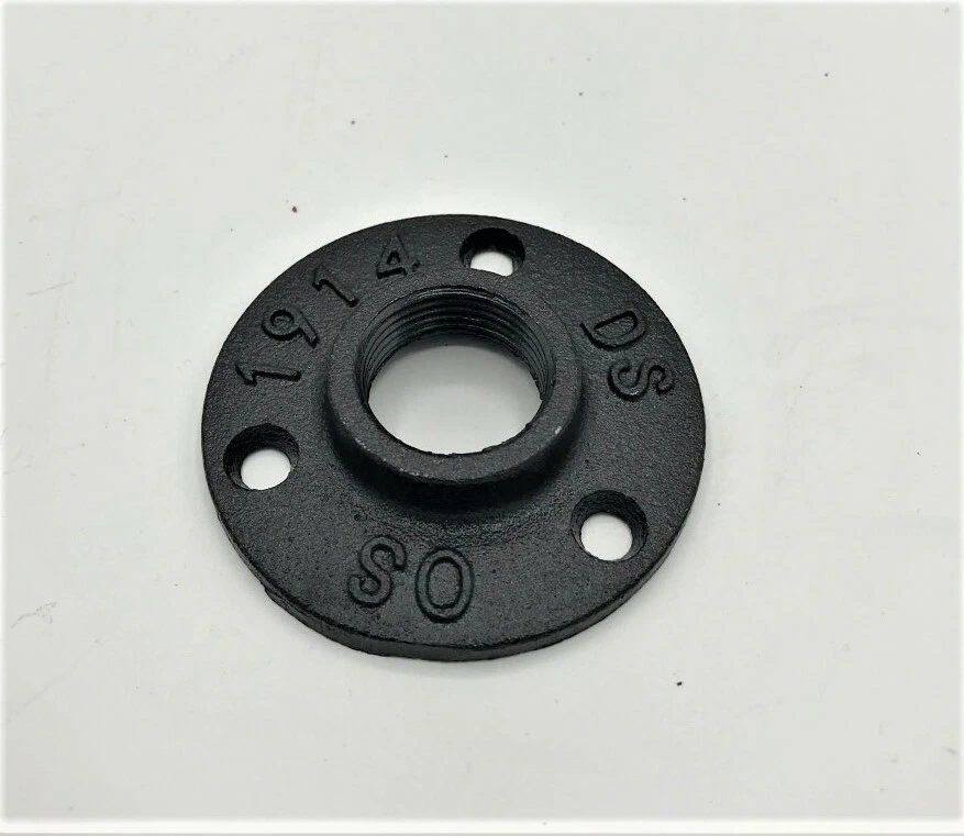 iron pipe and pipe fittings 3/4 and 1/2" BSP MALLEA GREY AND BLACK , STEAM PUNK, - Image 3 of 4