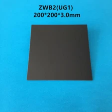 200*200*3mm ZWB2 UG1 UV Pass Filter Glass lens for 365nm light transilluminator