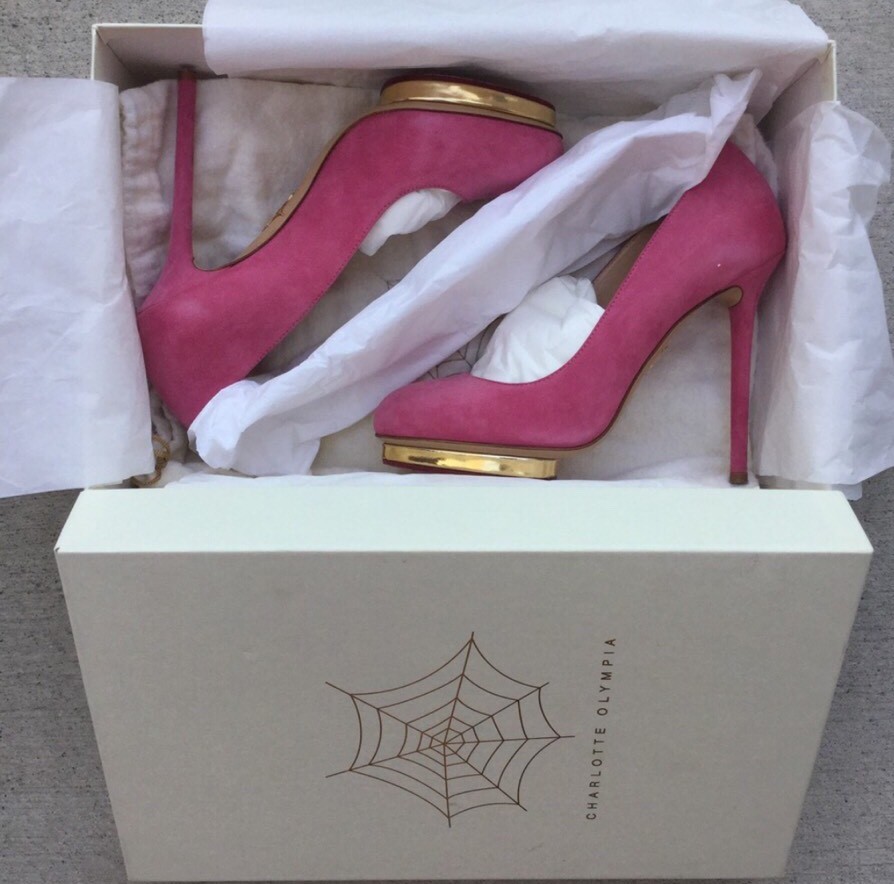 Charlotte Olympia Pink Blush 36.5 Suede Debbie Pumps Size 36.5 Blush 695 In Box 1fd723 Charlotte Olympia Pink Blush 36.5 Suede Debbie Pumps Size 36.5 Blush 695 In Box 1fd723