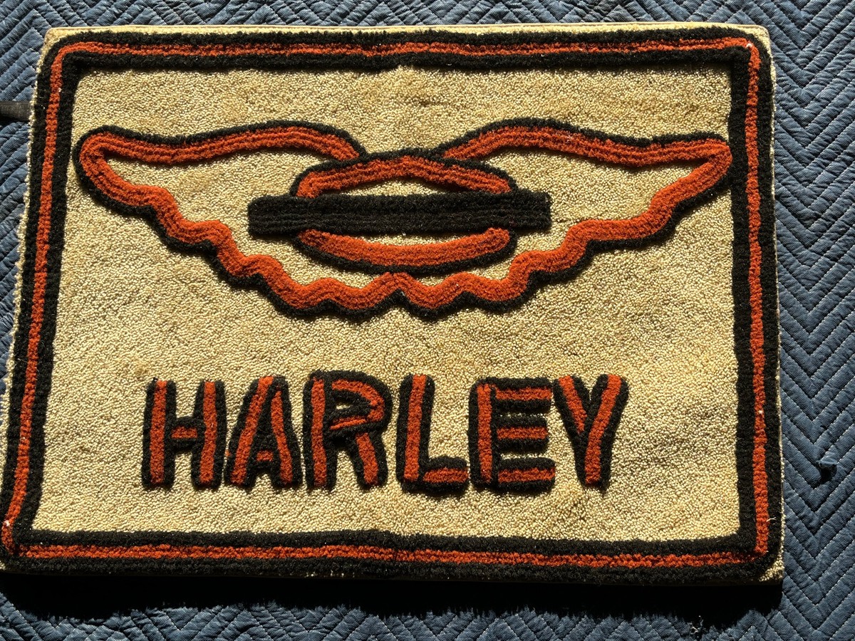 Harley Logo Throw Rug 26