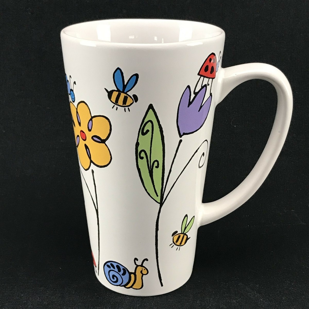 Signature Housewares GARDEN FRIENDS 16 OZ Tall Coffee Cup Mug - Multiple  Avail. | eBay