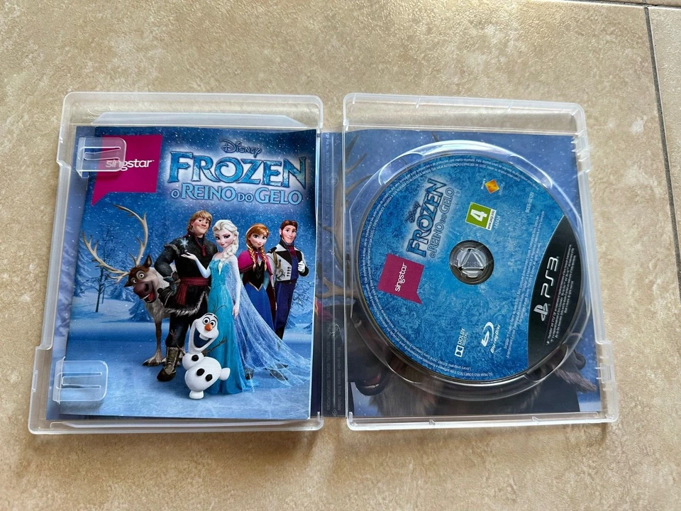 SingStar Frozen The Ice Kingdom O Reino do Gelo Sony Playstation 3 PS3 CIB - Bild 2 von 2