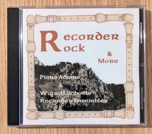 Recorder Rock & More - Piers Adams & Walsall Schools' Recorder Ensembles CD - Zdjęcie 1 z 3