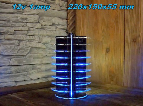 LED Stage Lighting Disco Party DJ Light Effects VU Meter Laser Cut BLUE LM3914 - Picture 3 of 4