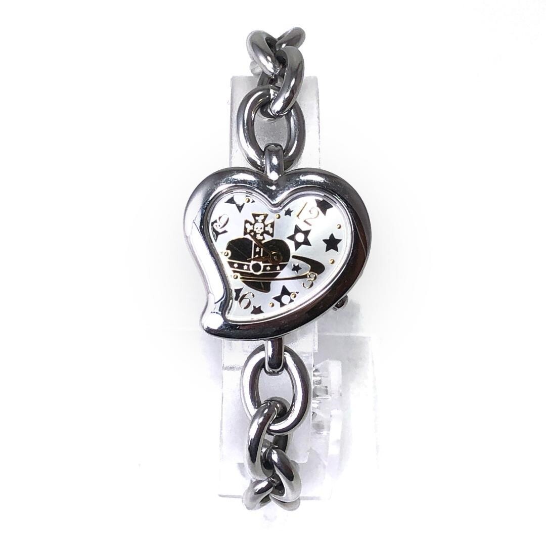 Vivienne Westwood Quartz VW0080 Wrist Watch Heart Silver Vivienne Westwood Quartz VW0080 Wrist Watch Heart Silver