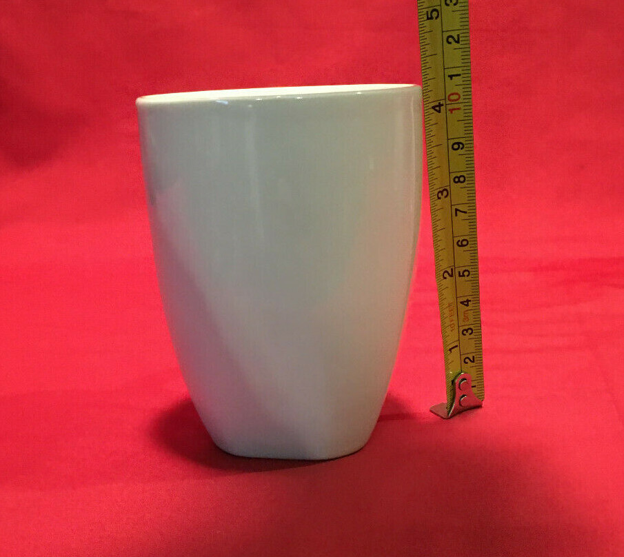 4 Tabletops Gallery Ceramic QUINTO White Coffee Mugs eBay