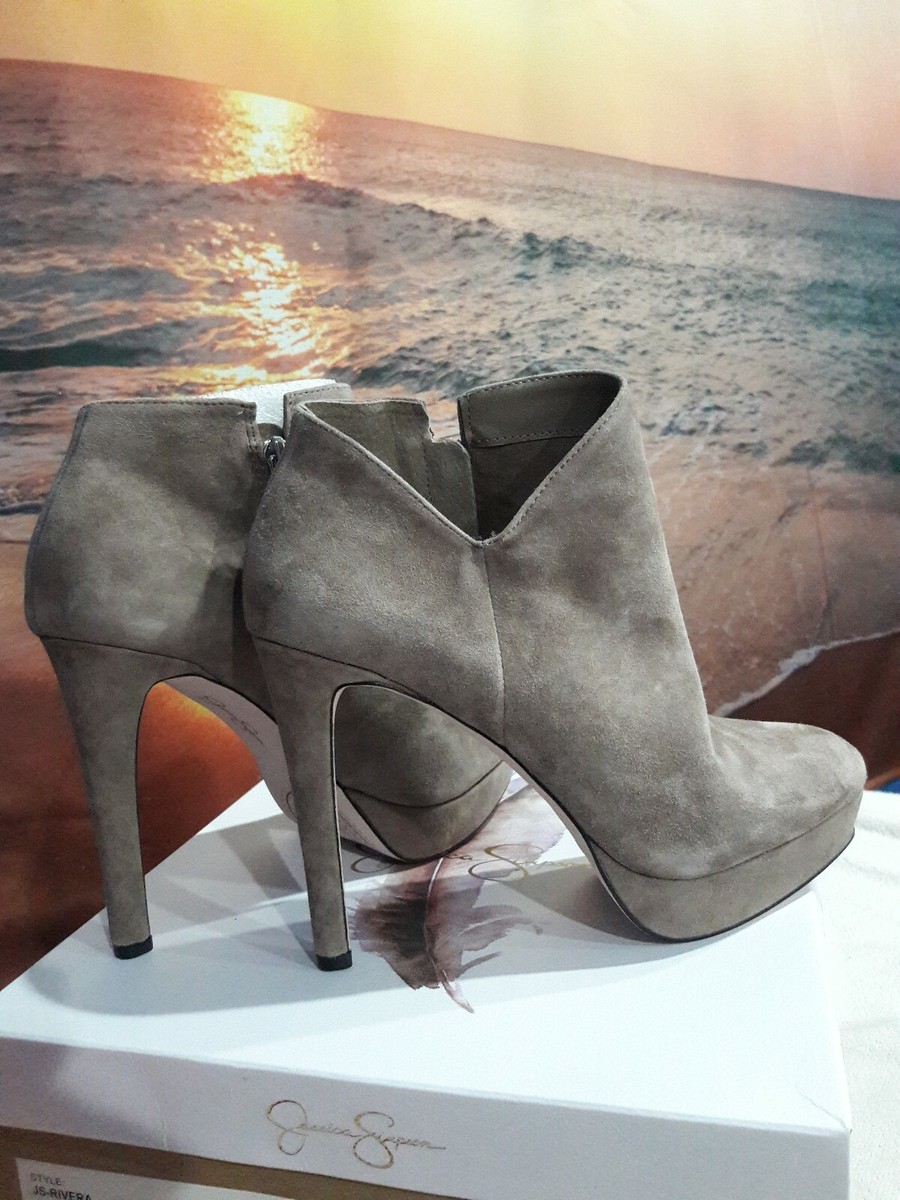Suede Jessica Simpson Rivera Platform Booties Jessica Simpson