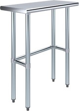 Stainless Steel Work Table 14  x30  Commercial Kitchen Equipment Food Prep Table