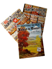3 How To Oil Paint - WALTER T. FOSTER 3 Art Books - Animals, Figures, Landscapes