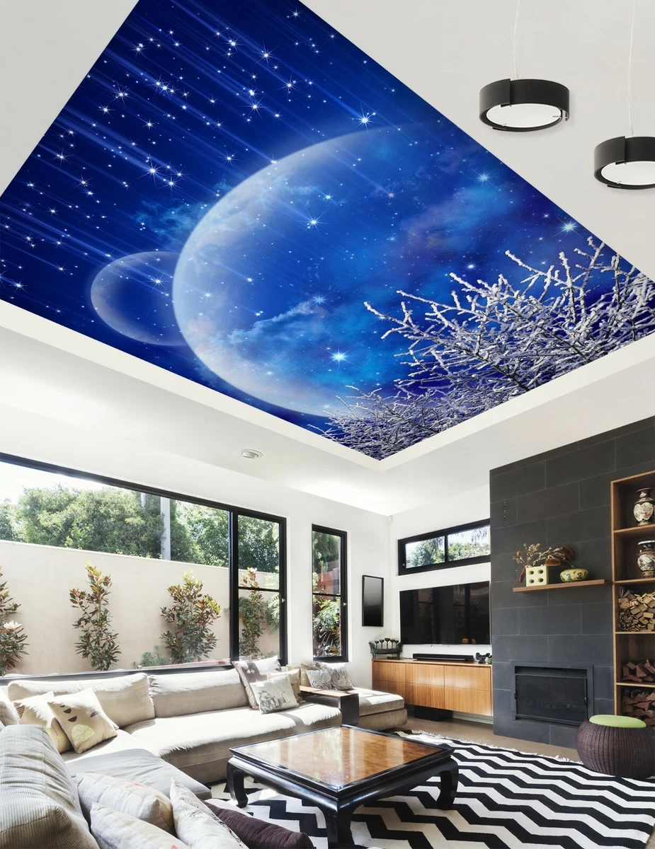 Blue 2024 moon wallpaper
