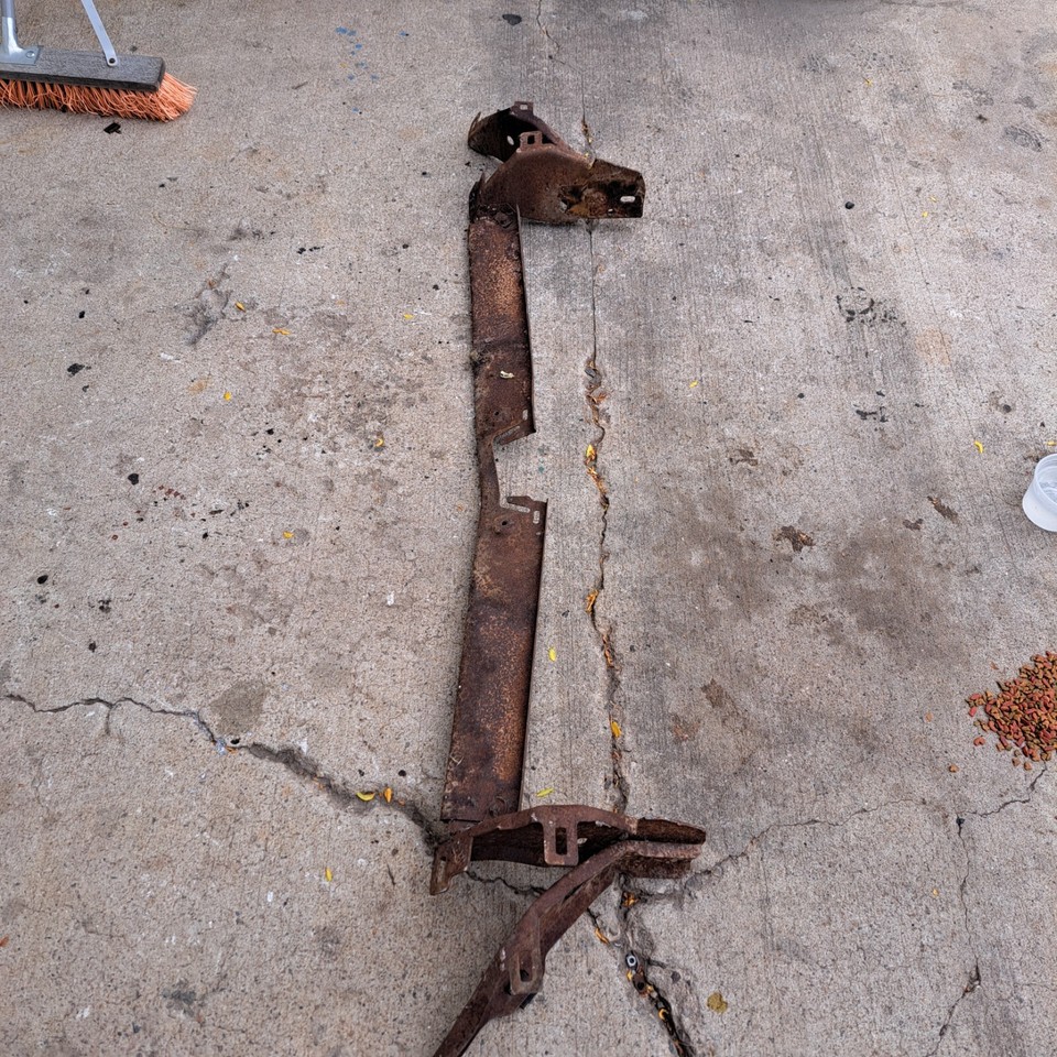 1972 1973 1974 1975 FORD RANCHERO GT REAR BUMPER BRACKETS OEM 73 74 75 ...