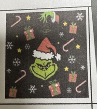 Watbro Grinch Christmas Shower Curtain 72x72 Inch With Hooks New
