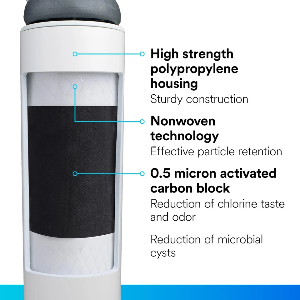 Advanced Under Sink Quick Change Water Filtration Filter 3US-PF01, for use wi... - Image 4 of 4