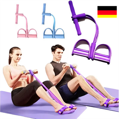 Fitnessband Pedal Widerstandsband Beintrainer Bauchtrainer Resistance Expander**