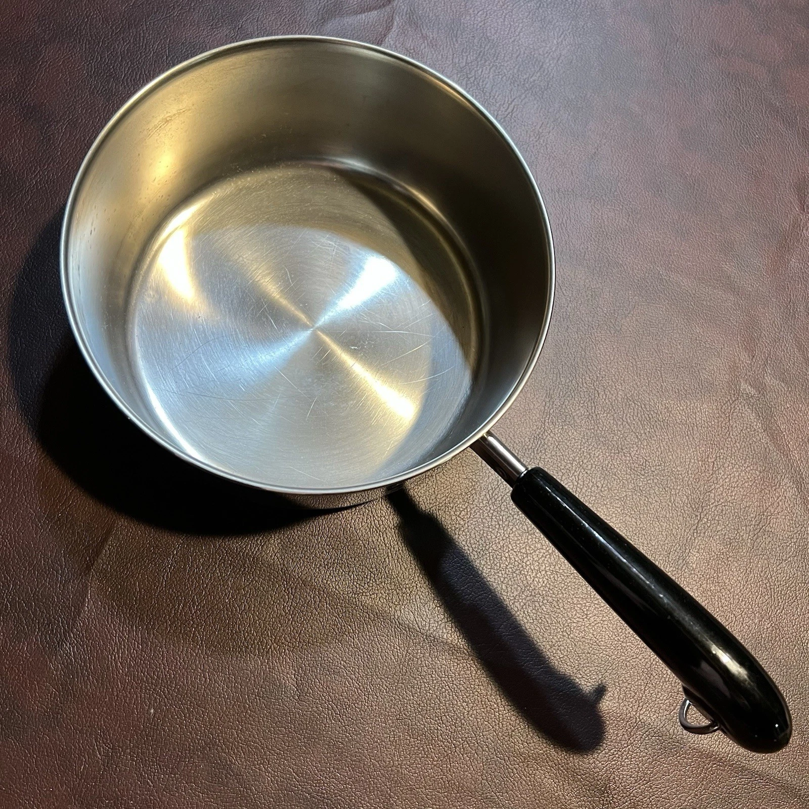 1801 Revere Ware 2 Qt Sauce Pan Copper bottom Clinton ILL Great Shape!