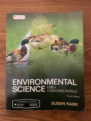Scientific American Environmental Science for a Changing World - GOOD