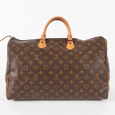 Authentic Louis Vuitton Monogram Speedy 40 Hand Boston Bag M41522 03E476380011