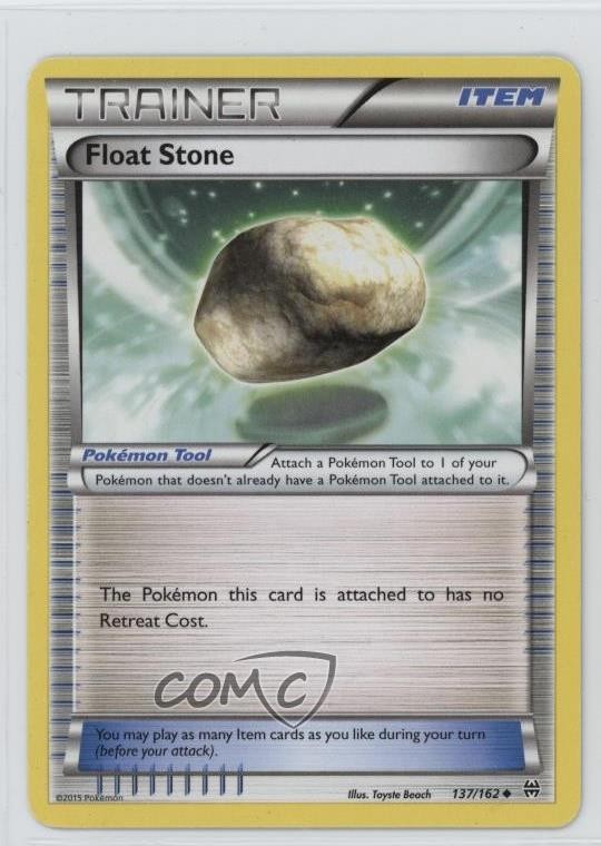 Float Stone Pokémon XY BREAKthrough #137