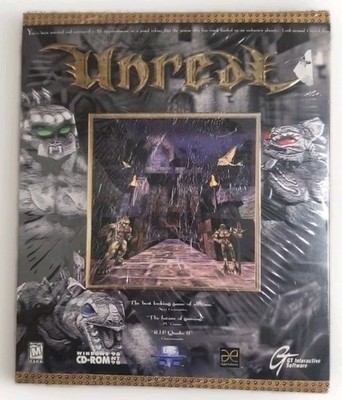 Official GT Interactive Software Unreal For Windows 95 CD-ROM Sealed New In Box