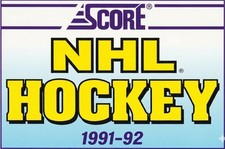 1991-92 Score Canadian Bilingual Hockey Cards #1-250 - Select Your Card