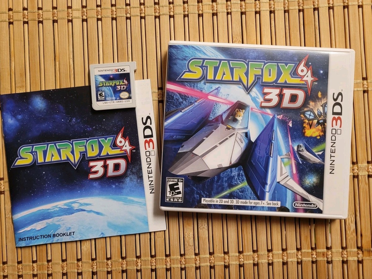 Star Fox 64 3D for Nintendo 3DS | 2DS | 3DS XL w/Manual USA