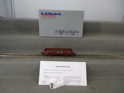 L.S.Models Spur H0 30 243 Güterwagen Niederbordwagen Ep. IV-V der SNCF in OVP