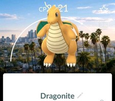 Pokemon Go/Dragonite mit LA Location Karte Hintergrund/Kalos Event 2026