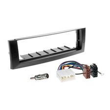 Auto 1-DIN Einbau Blende/Rahmen+Adapter für MITSUBISHI Colt (Z30) 2004-12/2008