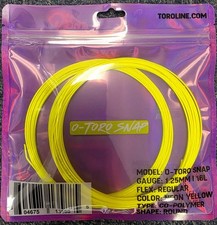 Toroline O-Toro Snap 16L Gauge 1.25mm Tennis String Set Neon Yellow
