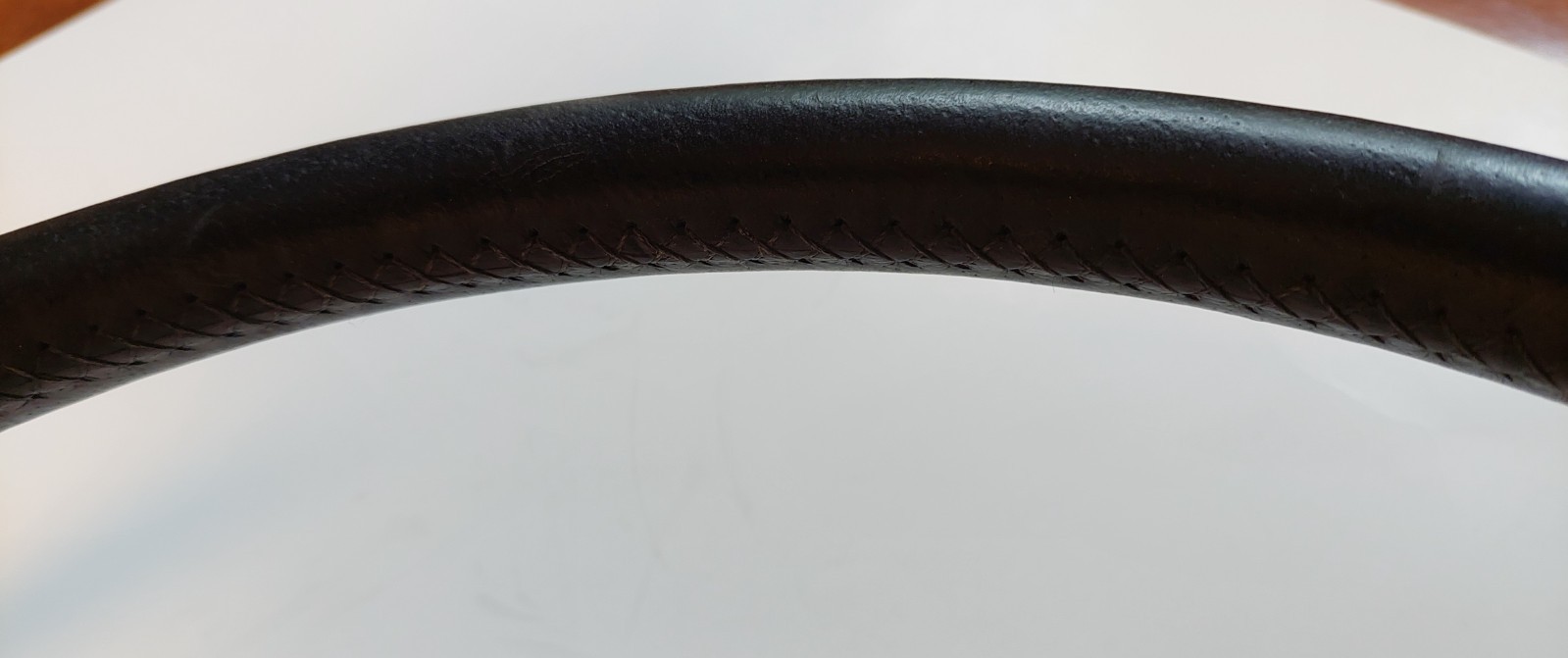 Vintage 1971 Lotus Elan +2S 130 Original Leather-Rimmed Steering Wheel