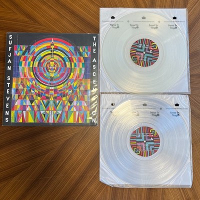 Sufjan Stevens The Ascension Clear Double Vinyl 2 LP w/ Inserts